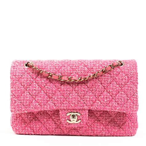 pink chanel classic flap|chanel classic flap bag vintage.